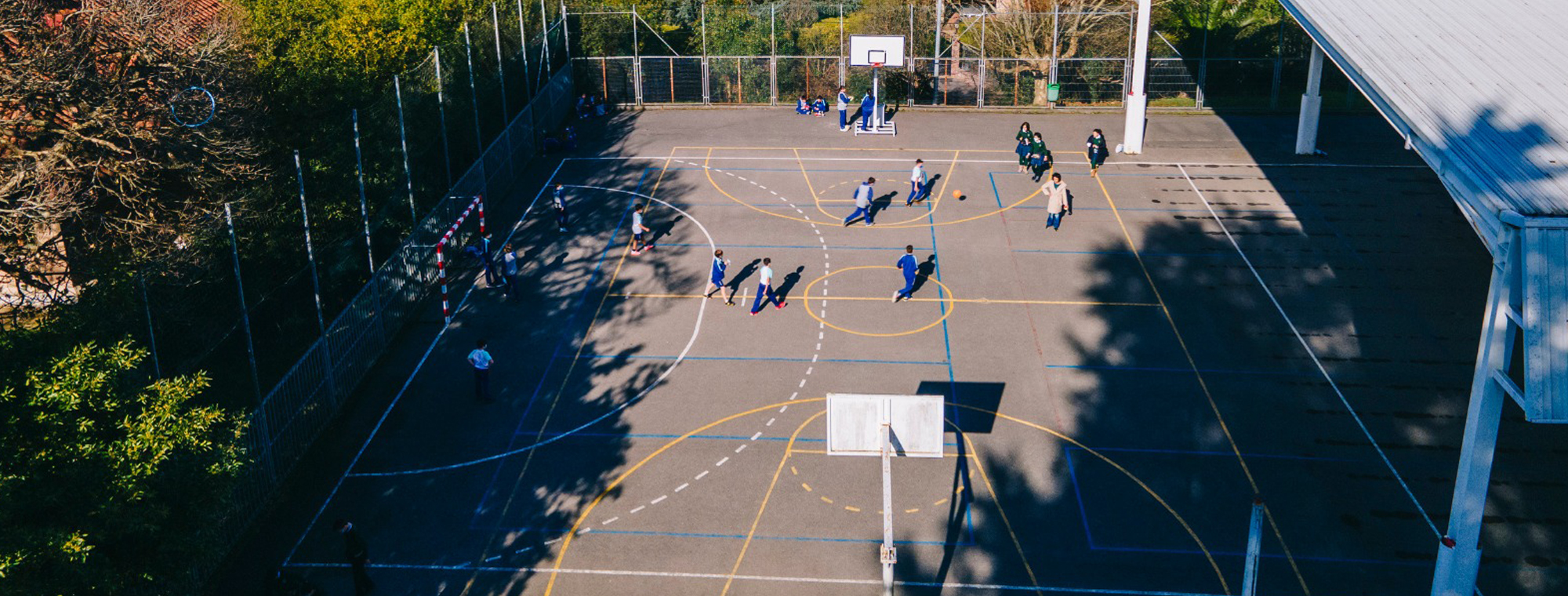 Colegio privado bilingüe en Gijón La Corolla Instalaciones deportivas del colegio bilingüe la corolla de gijon